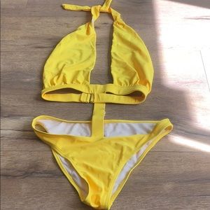 One piece bikini size large fits medium